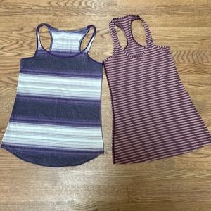 Two lululemon tanks